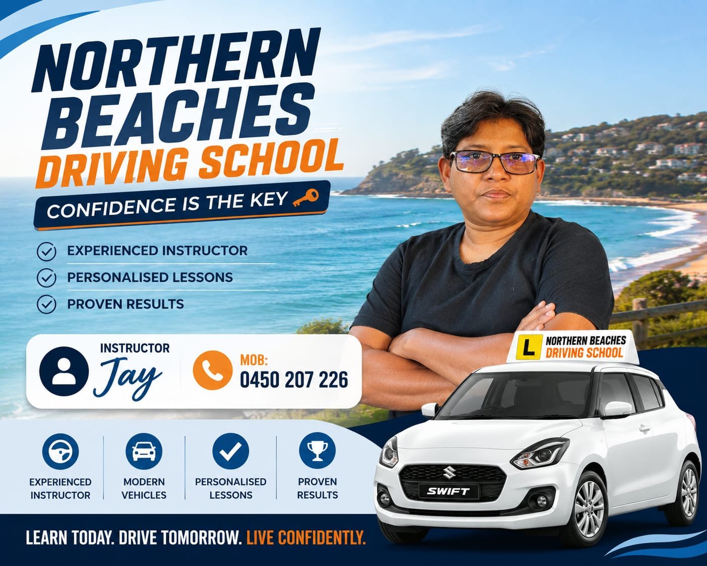 Northern Beaches Driving School business ard